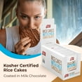 LIEBERS Milk Chocolate Rice Cakes, Snack Pack, Gift Pack, Kosher