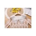 thumbnail image 5 of COLLAR FALSO DESMONTABLE INSPIRE CHIC con Rhinestones, Chalina Mini, Gargantilla, Collar Peter Pan Falso para Blusa de Mujer, Talla Única, Blanco-3, 5 of 5