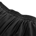 thumbnail image 2 of BUYISI Womens Victorian Retro Skirt Elegant Elastic Waist Multicolor Pleated Comfort Black S, 2 of 9