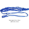 thumbnail image 3 of UPOUART Youth Football Bag Mesh Sports Bag Blue Portable 1Pack, 3 of 8