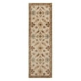 thumbnail image 4 of Surya Rug  Hand Tufted Wool Oriental/Persian Runner Rug - Brown/Beige - 3 x 12 ft., 4 of 4