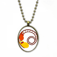thumbnail image 1 of Montaña rusa del parque de atracciones de ilustración Collar Colgante de cadena vintage Colección de joyas colgantes Unbranded M, 1 of 3