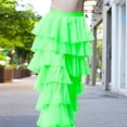 thumbnail image 1 of Pantalones acampanados de hilo con volantes para mujer cintura alta chica picante cómodos de sentir FLhrweasw Nuevo, 1 of 7