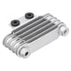 thumbnail image 2 of Radiador Enfriador de aceite de motor Aleación de aluminio Universal para motocicletas Dirt Pit Bikes 125CC‑250CCPlata, 2 of 12