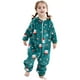 thumbnail image 2 of Cowsor Onepiece Romper Baby Boy Girl Newborn Zip Up Plush Outfit Long Sleeve Set, 2 of 7