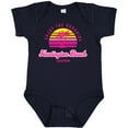 thumbnail image 3 of Inktastic Summer Enjoy the Sunshine Huntington Beach California Pink Boys or Girls Baby Bodysuit, 3 of 5