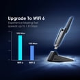 thumbnail image 2 of Adaptador USB WiFi 6 de doble banda MSI AX1800 de hasta 1800 Mbps, 2 of 6