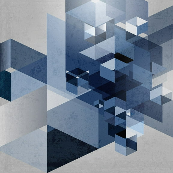 "Jumping Form" Painting Print on Wrapped Canvas