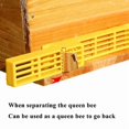 thumbnail image 3 of Conception 20X Petite Reine des Abeilles Porte d'Entrée Anti-Vol Réducteur Fermoir Porche Ruche Aussi pour Essaim Libération de Colonie Drone Abeille, 3 of 7