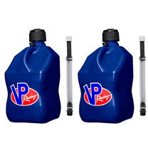 VP Racing Utility Jug 5.5 Gallon Deluxe Hose - Mix and Match Between 11 Different Colors - Made in the USA (2 Pack, Blue)