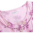 thumbnail image 3 of Chemises de Nuit d'Été pour Femmes, Douces 100 % Coton Confortables Légères à Manches Courtes, 3 of 5