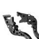 thumbnail image 4 of 1 paire de leviers d'embrayage pliables et réglables en alliage d'aluminium pour moto Forza X-ADV ADV, noir, 4 of 4