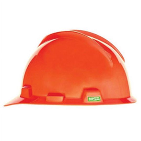 Msa 454-489364 Polyethylene Slotted Protective Cap Hi-Viz Orange
