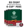 thumbnail image 3 of (4 pack) Starbucks Cinnamon Dolce, Hot or Iced Coffee, Flavored K-Cup Coffee Pods, 22 Count​, 3 of 17