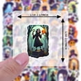 thumbnail image 6 of 35pcs-50pcs Spooky Stickers Halloween Skeleton Stickers Witch Decals Ghost PVC Stickers for Laptops Notebooks Suitcases, 6 of 9