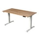 thumbnail image 1 of Escritorio Eléctrico de Altura Ajustable Base Blanca I Tablero 150x75 Madera Clara, 1 of 7