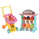 thumbnail image 1 of Simulation Supermarket Shopping Cart Vending Table Set Toys Play House 26-27s, 1 of 1