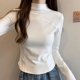 thumbnail image 1 of Camisetas de manga larga para mujer, clásicas, de pureza, combinables, para uso diario, para uso diario, para estudiantes, de estilo informal, suaves, populares y ajustadas., 1 of 6