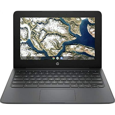 HP Chromebook 11.6" Laptop Computer for Student/ Intel Celeron N3350 up to 2.4GHz/ 4GB DDR4 RAM/ 32GB eMMC/ AC WiFi/ Microphone/ Webcam/ Type-C/ Gray/ Chrome OS/ iPuzzle USB-C HUB/ Work from Home