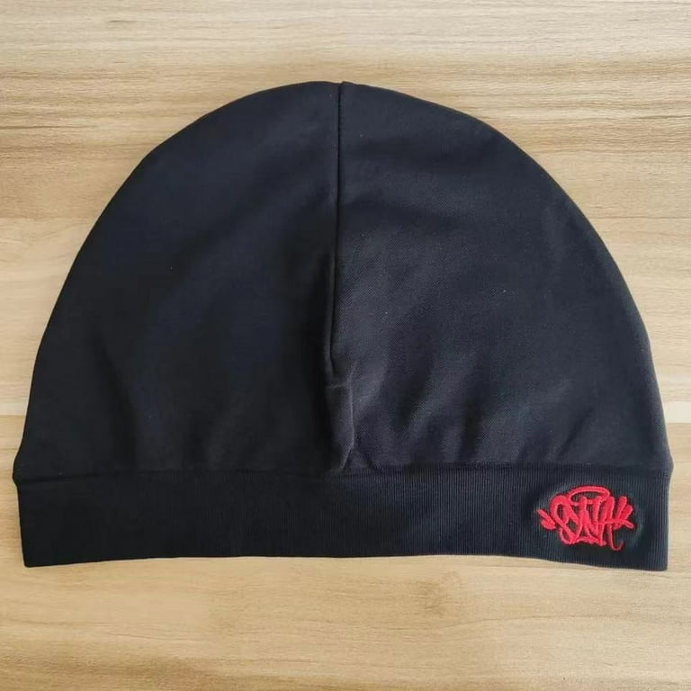SynaWorld Skull Beanie 2024 New Knitting Syna Beanie Hat Men