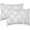 White, variant on 2-Pack Sham Set, 1500 Series, Stylish Design-Easy Care, Wrinkle Resistant, Pleated King, White