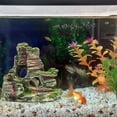 thumbnail image 7 of Leodye 1PCS Aquarium Rockery Cave Ornament - Mountain View Decor, Fish Tank Hiding Cave for Fish -4.3x3.5in, 7 of 7