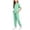 A1-Mint Green, variant on Girls Two Piece Outfits Size 7-8 Girls 2 Piece Outfits Cap Sleeve Tops Long Wide Leg Pants Set Sweatsuits 6-14 Years