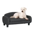 thumbnail image 4 of SD Studio Designs Pet Sofa Bed with Removable Zippered Cover for Small, Medium Dogs Or Cats - Charcoal Gray, 4 of 8