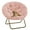 Pink, variant on LIFERECORD Folding Faux Fur Saucer Chair - Ultra Soft Moon Chair for Bedroom, Living Room, Dorm - 225 lbs Capacity, Portable & Space Saving, Pink