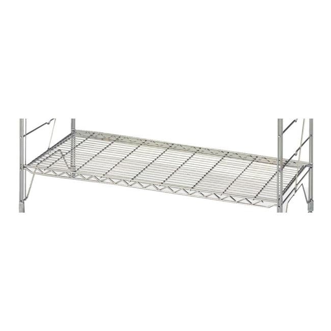 Quantum Storage 1224C Chrome Wire Shelving Shelf 12 x 24 in