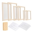 thumbnail image 2 of Blinkol DIY Wooden Frame Paper Making Screen Kit Complete with Mesh Grid for Craft Paper, 2 of 7