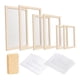 thumbnail image 2 of Kit de de madera para hacer papel (tamaños A4, y A6), herramientas educativas con papeles absorbentes, ideal para crear pantallas para, 2 of 6