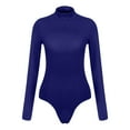 thumbnail image 5 of Women's High Neck Slim Fit Shapewear Bodysuit Seamless Comfort Underwear for Daily Wear, 5 of 6