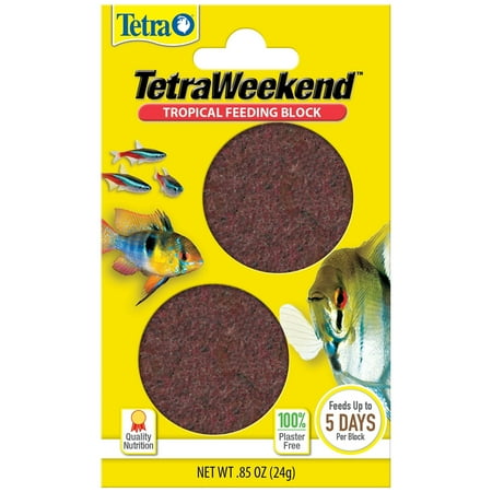 UPC: 0046798771517 | Tetra Weekend Tropical Feeding Block 0.85 Ounce Feeds Fish up to 5 Days