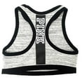 thumbnail image 2 of Victoria's Secret Pink High-Neck Crop Top Racerback Sport Bra, 2 of 2
