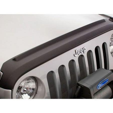 Bushwacker 98-06 Jeep TJ Trail Armor Hood Stone Guard - Black