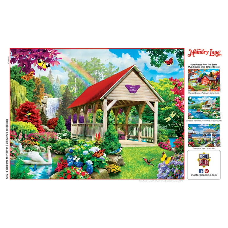 MasterPieces Memory Lane 300PC EZ Grip Jigsaw Puzzle - Welcome to