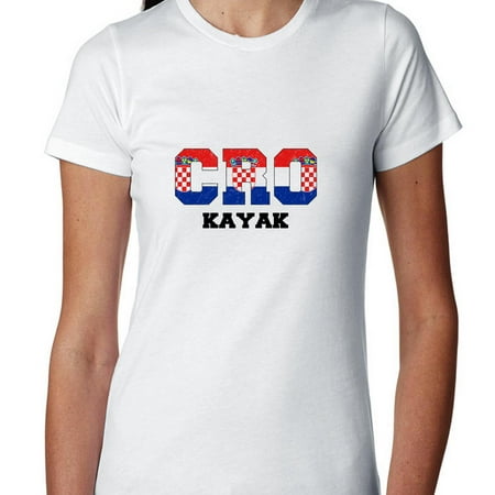 Croatia Kayak - Olympic Games - Rio - Flag Women's Cotton