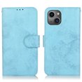 thumbnail image 2 of SaniMore for iPhone 14 6.1" 2022 Case, Flip Folio PU Leather Wallet Cover Detachable Shell Wrist Strap Kickstand Card Slots Business Shockproof Case Magnetic Clasp for iPhone 14 6.1" 2022, Lightblue, 2 of 14