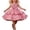 R06-Pink, variant on RMGVDSD Girls Birthday Dress Sequins Tiered Tutu Princess Dresses Flower Girl Wedding Party Gown Formal Dress Holiday Celebration Leisure School Trousers