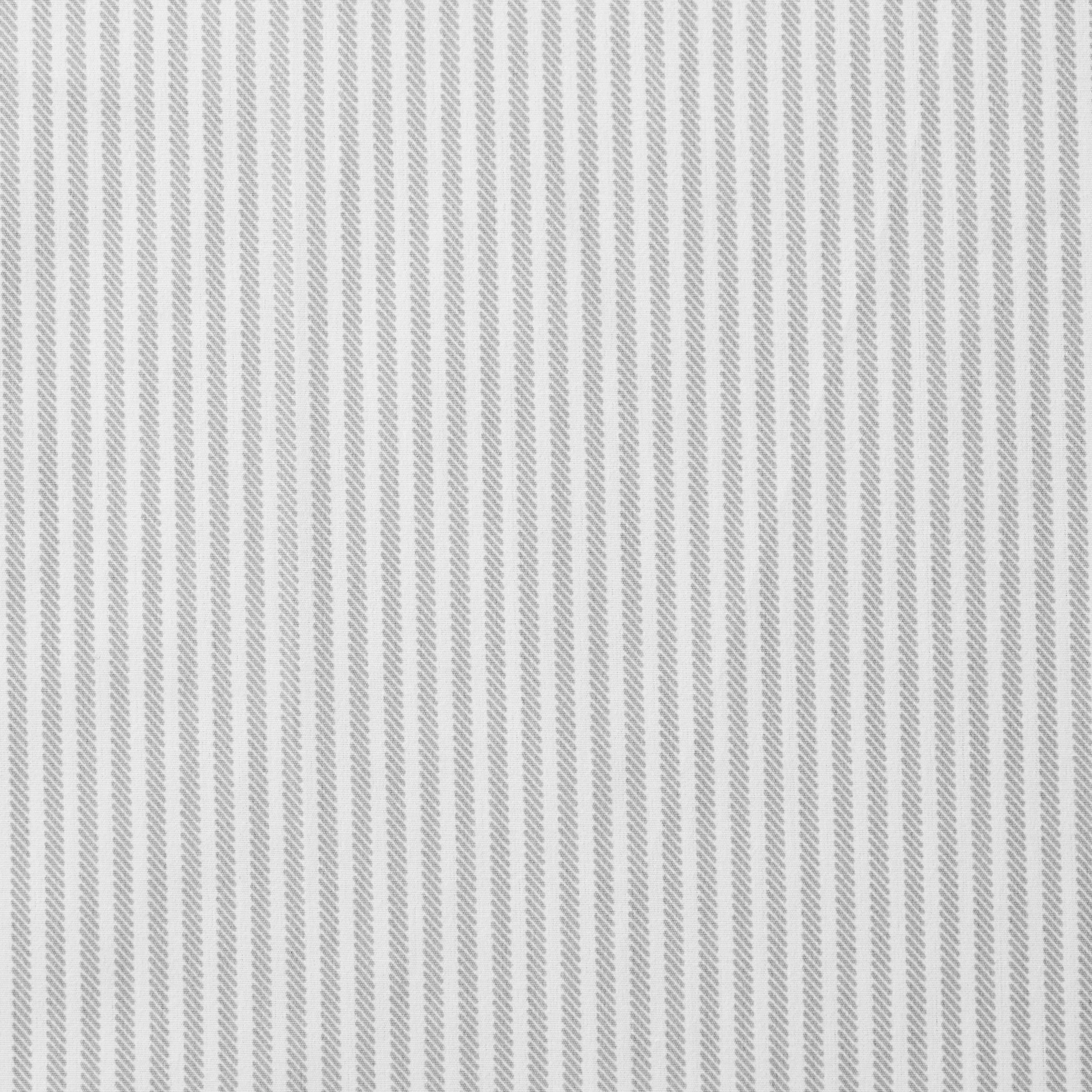 Mainstays 2-Piece 300 Thread Count Silver Stripe Cotton Blend Percale Pillowcase Set, Standard/Queen