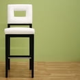 thumbnail image 4 of Baxton Studio Faustino Cream Leather Barstool, 4 of 5
