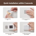 thumbnail image 3 of Lámpara LED Recargable con Sensor de Movimiento para Dormitorio, Cocina, Escalera, Pasillo, Armario, Iluminación, A, 3 of 5