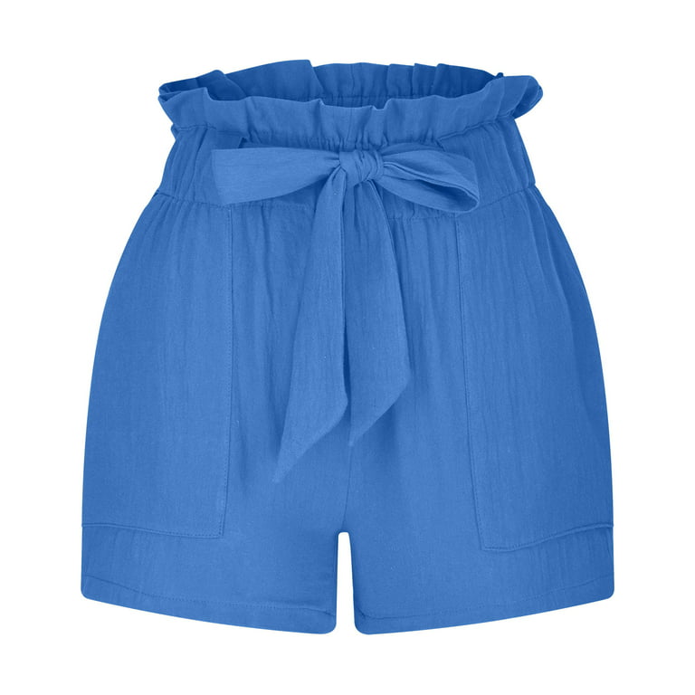Finelylove Butt Lifting Shorts For Women Aybl Shorts Shorts High Waist Rise  Solid Khaki XXL 
