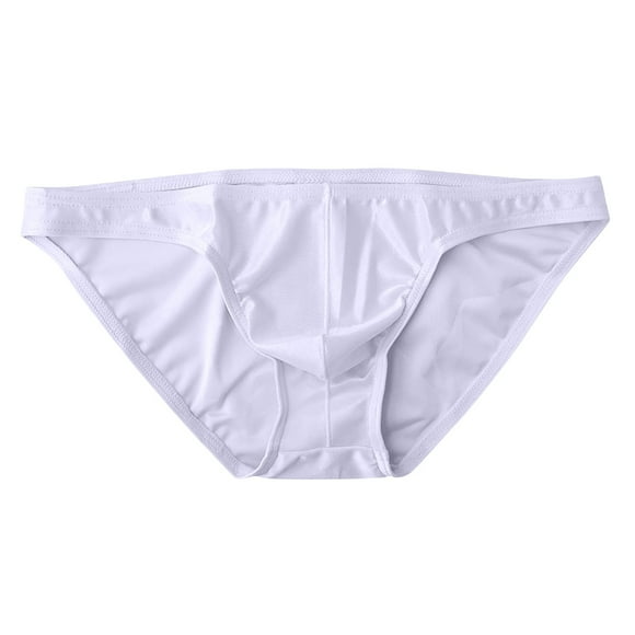 Weiqiqre Men's Briefs Ice Silk Men Briefs Super Thin Breathable Dry Fast Travel And Sport Underwear