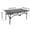 D, variant on 1.64ft Gold Square Folding Camping Table - Carbon Steel Portable Outdoor Table, Lightweight Camping Picnic Table, Compact Outdoor Cooking Table, Sturdy Barbecue Fishing Camp Desk, 1pc