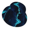 thumbnail image 3 of Easygdp Blue Marble And Gold Double-Sided Reflective Fisherman Hat for Outdoor and Night Walking, Unisex, 3 of 9