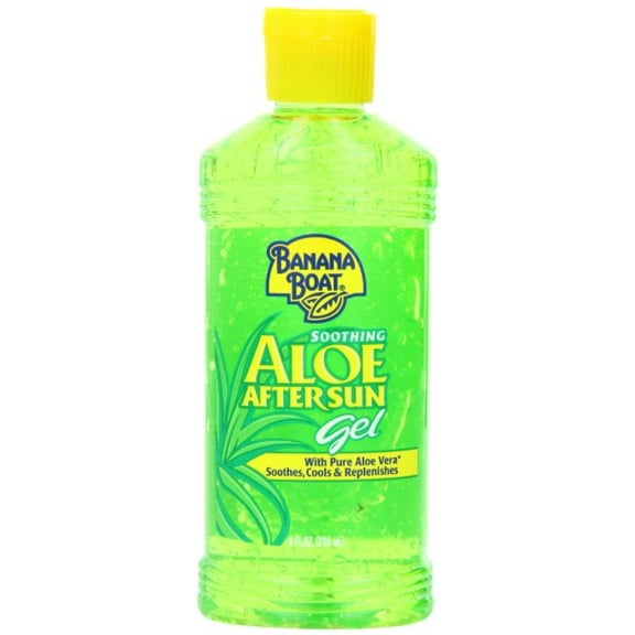 Banana Boat Soothing Aloe After Sun Gel 8 oz (Pack of 2)