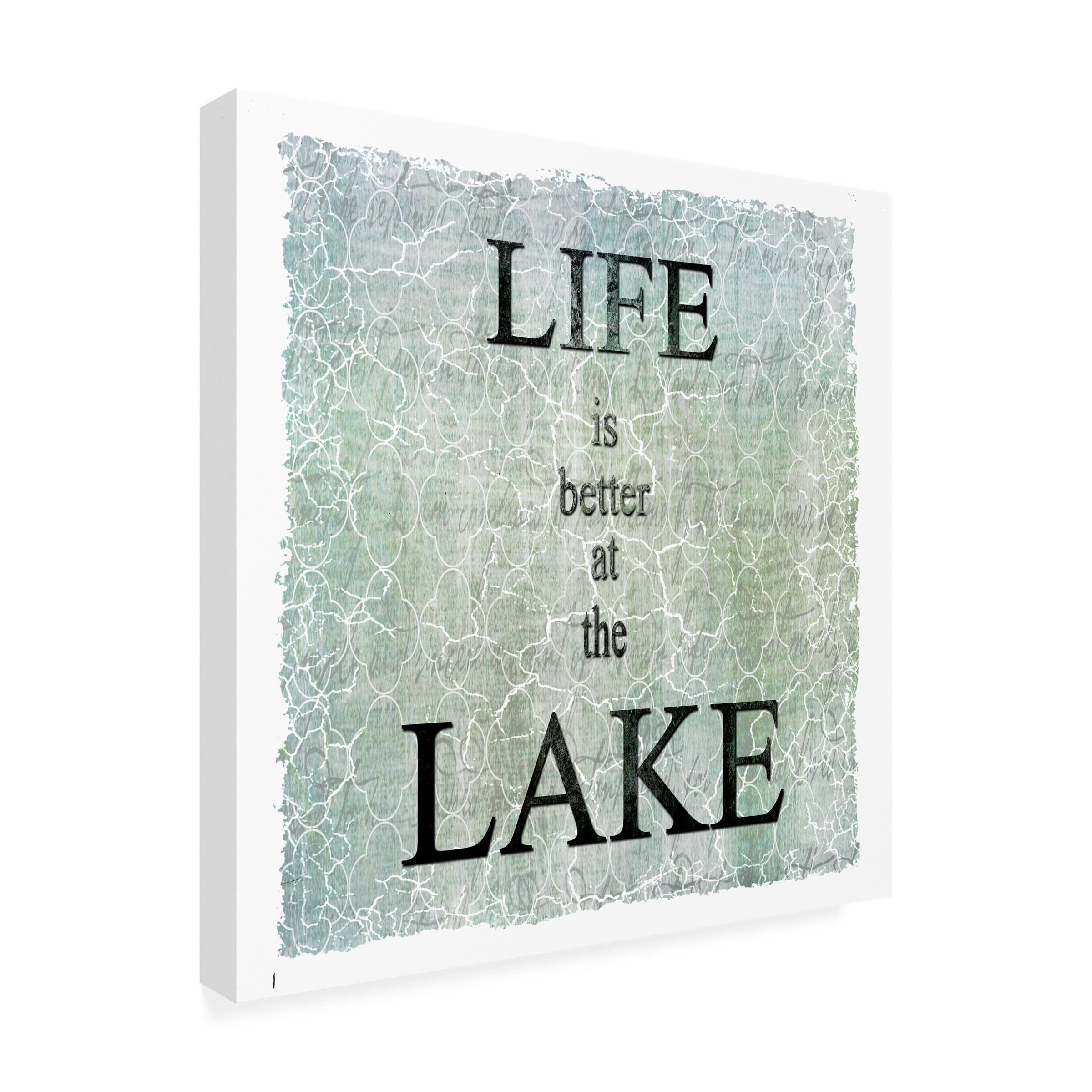 LightBoxJournal 'Life Is Better At The Lake' Canvas Art