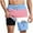 Sky Blue 02, variant on DeHolifer Shorts for Men Plus Size Drawstring Elastic Waisted Palm Graphic Printed Summer Trendy Comfy Shorts Sky Blue L